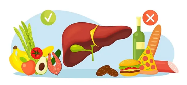 مواد غذایی مناسب کبد 
