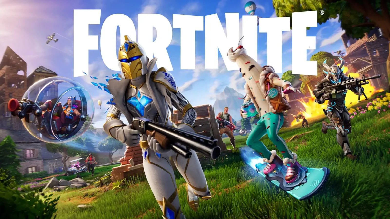 بازی انلاین چندنفره fortnite