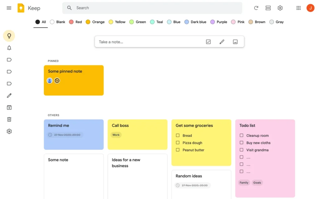 Google Keep