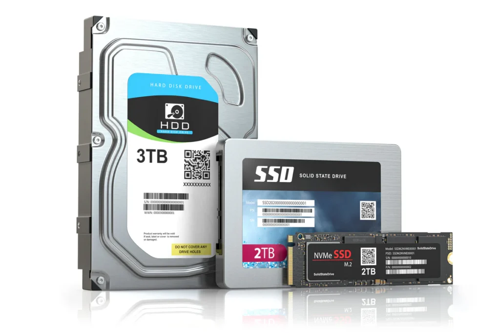 تفاوت SSD و  HDD