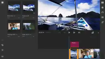 برنامه Adobe Premiere Rush