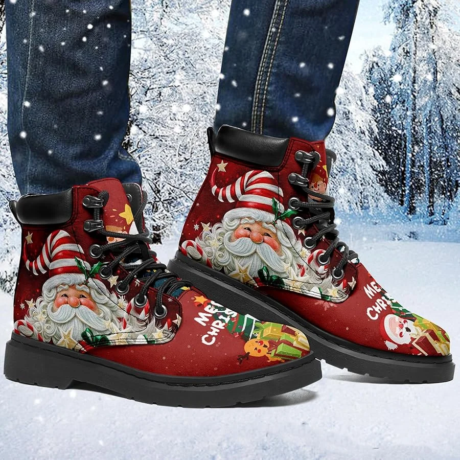 Christmas Sneaker Boots