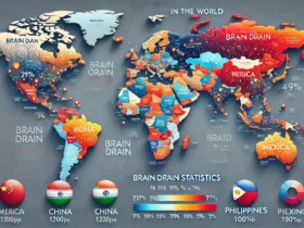 آمار فرار مغزها در جهان