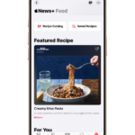 رقابت سنگین اپل با اپلیکیشن‌های دستور پخت: Apple News+ Food به میدان آمد!