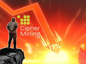 سهام شرکت Cipher Mining کاهش یافت؛ خسارات عملیاتی در 2024 افزایش یافت