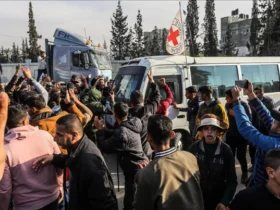 استقبال گسترده ملت فلسطین از اسرا