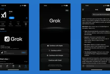 اپلیکیشن جدید هوش مصنوعی ایلان ماسک Grok برای iOS معرفی شد