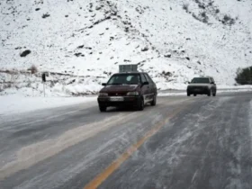 جاده‌های ۱۸ استان کشور امروز برفی و بارانی است