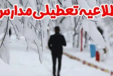 مدارس سنندج به دلیل برف و سرما غیرحضوری شد