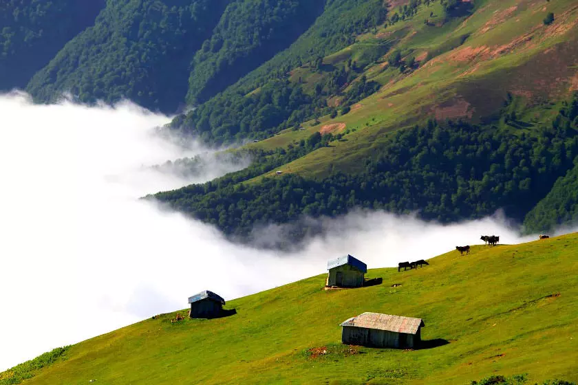 مناطق کوهستانی فومن