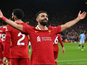 محمد صلاح، رکورد دار گلزنی در بازی‌ های خارج از خانه لیگ برتر
