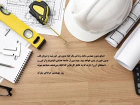 متن تبریک روز مهندس