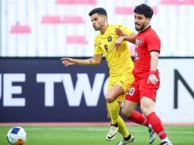 پوستر AFC برای دیدار تراکتور - الخالدیه