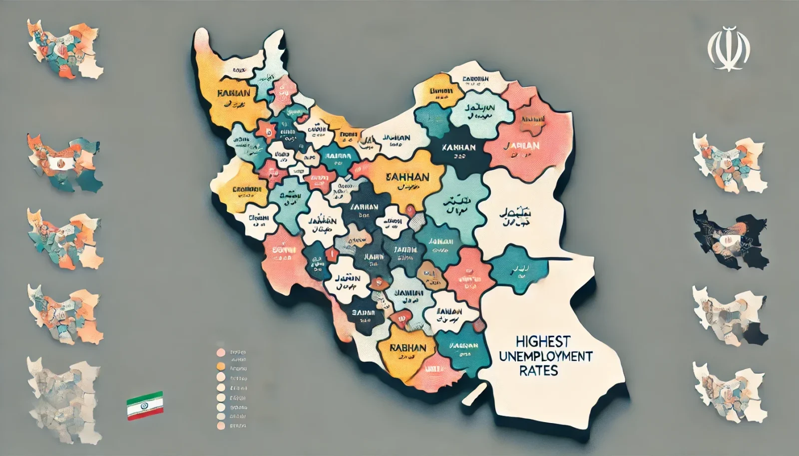 کدام استان‌ ها در صدر آمار بیکاری هستند؟