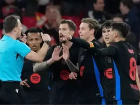 اعتراض شدید هواداران بارسلونا به زمان بازی برگشت مقابل بنفیکا