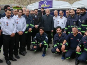 عکس بازدید سرزده دکتر مسعود پزشکیان از پایگاه اورژانس جاده‌ای در البرز در نخستین ساعات سال 1404