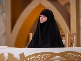 حضور دختر سید حسن نصرالله در برنامه محفل برای نخستین بار