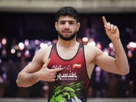 مهدی یوسفی اولین طلای کشتی آزاد ایران در آسیا ۲۰۲۵ را کسب کرد!