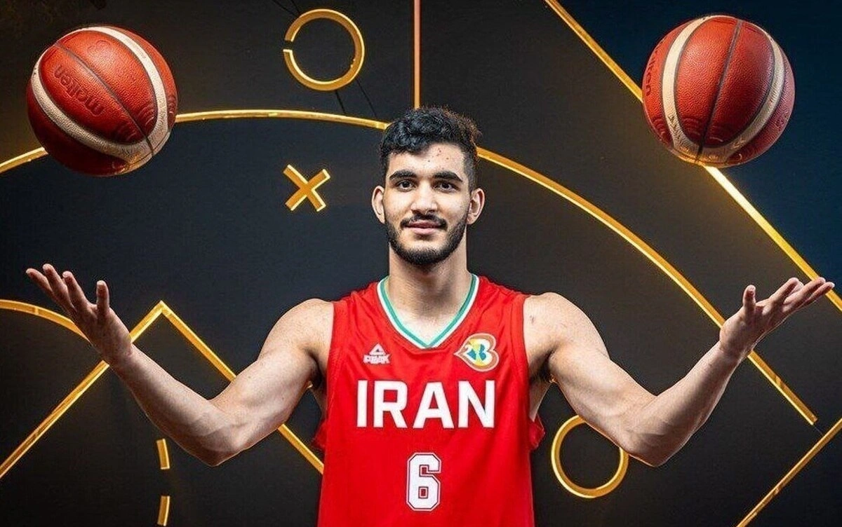 محمد امینی، ستاره بسکتبال ایران، آماده حضور در درفت NBA 2025