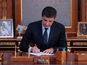 پیام تبریک نوروزی نیچروان بارزانی به مقامات ایرانی