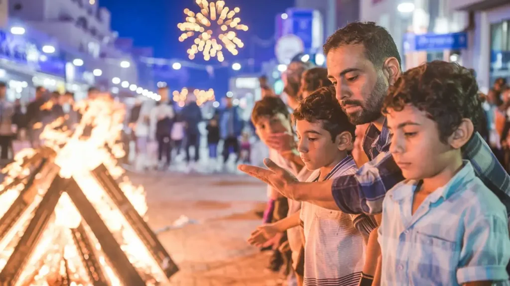 ایمنی هنگام استفاده از مواد آتش‌زا در آخرین چهارشنبه سال