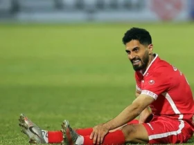 امید عالیشاه آماده بازی مقابل شمس آذر؛ پایان نگرانی هواداران پرسپولیس!