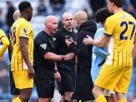 خشم پپ گواردیولا از داور پس از تساوی مقابل برایتون!