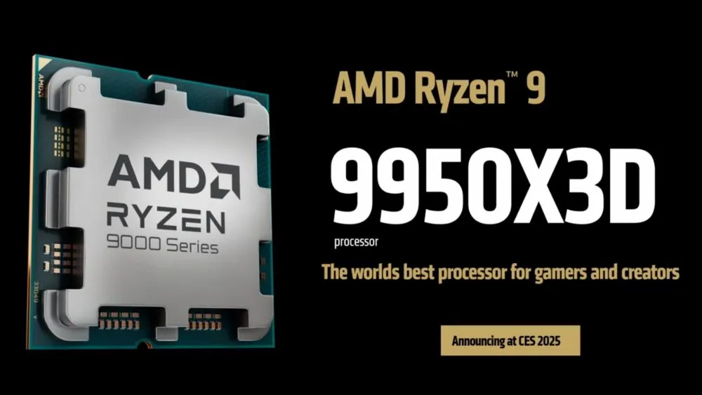 پیشرفت چشمگیر در پردازنده AMD Ryzen 9 9950X3D، نسبت به نسل قبلی!