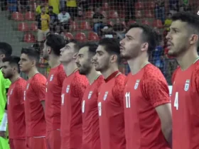 شکست ایران مقابل برزیل در فوتسال