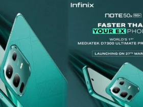 گوشی جدید اینفینیکس Note 50s 5G+ که قابلیت پخش بوی خوب داره