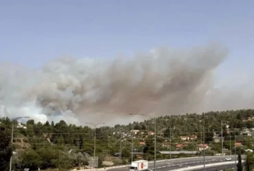 آتش‌سوزی گسترده در اورشلیم؛ اسرائیل کمک بین‌المللی خواست