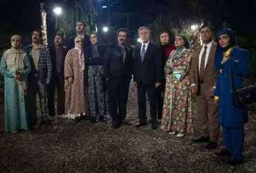 تصویر جالب بهرام افشاری و مهدیار کلایی _ بلند و کوتاه‌ قدترین بازیگران سریال پایتخت در فضای مجازی + عکس