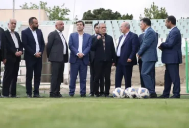 بازدید رئیس‌جمهور مسعود پزشکیان از مرکز ملی فوتبال ایران