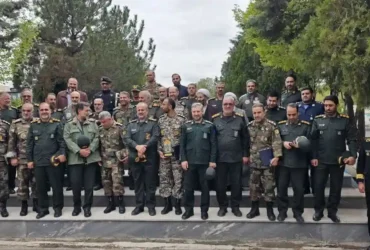 دیدار فرماندهان سپاه و ارتش در تبریز به مناسبت روز ارتش