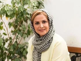 انتخاب شال قرمز کمند امیرسلیمانی برای روزی بهاری