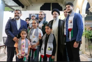 هدیه شهید رئیسی در سال گذشته به دختر فلسطینی به مناسبت روز دختر