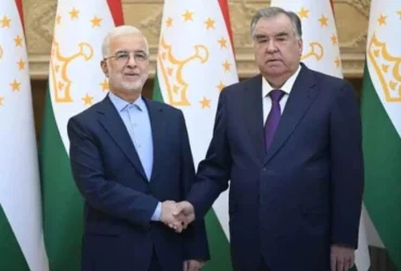 دیدار وزیر کشور ایران با رئیس‌جمهور تاجیکستان _ توافق برای توسعه روابط دوجانبهدیدار وزیر کشور ایران با رئیس‌جمهور تاجیکستان _ توافق برای توسعه روابط دوجانبه