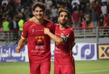 خلاصه بازی فولاد خوزستان 1-0 شمس آذر قزوین در لیگ برتر ایران