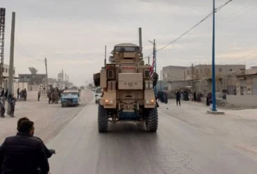 خروج تجهیزات نظامی و کامیون‌های آمریکایی از سوریه به عراق؛ پایان حضور گسترده نظامی در الحسکه