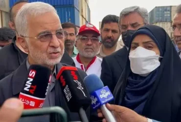 پایان عملیات ملی اطفای حریق اسکله شهید رجایی با اعلام وزیر کشور