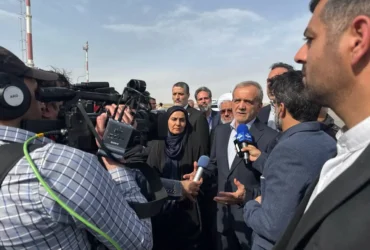 پزشکیان: برای پیگیری مسائل انفجار بندرعباس به اینجا آمده‌ایم