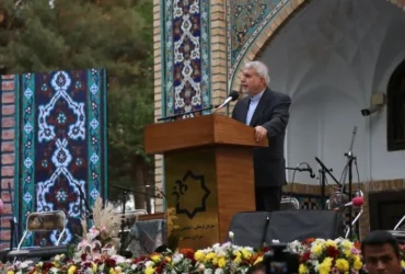 سفر وزیر میراث فرهنگی با قطار گردشگری به نیشابور | ادای احترام به عطار نیشابوری