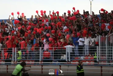 شعارهای تند هواداران نساجی پیش از بازی با گل‌گهر