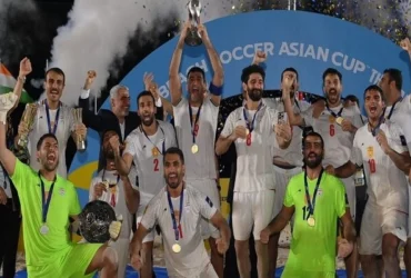 تمجید AFC از تیم فوتبال ساحلی ایران و درخشش علی میرشکاری