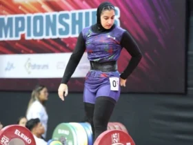 مدال‌آوری تاریخی آلما حسینی در وزنه‌ برداری نوجوانان جهان _ نقره دوضرب و برنز مجموع