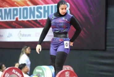 مدال‌آوری تاریخی آلما حسینی در وزنه‌ برداری نوجوانان جهان _ نقره دوضرب و برنز مجموع