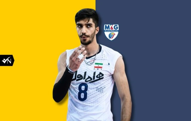 امیر محمد گلزاده، پدیده والیبال ایران، به تیم گروتازولینای ایتالیا پیوست