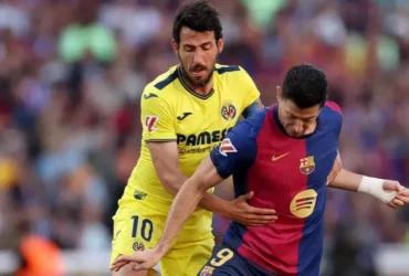 شکست تلخ بارسلونا مقابل ویارئال در شب خداحافظی با مونتجوئیک