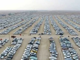 بهسازی پارکینگ بزرگ اربعین مهران برای رفاه زائران آغاز شد _ آماده‌سازی زیرساخت‌های اربعین ۱۴۰۴