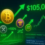 بیت‌کوین و آلت‌کوین‌ها در اوج، آینده XRP، PI و PEPE چطور خواهد بود؟